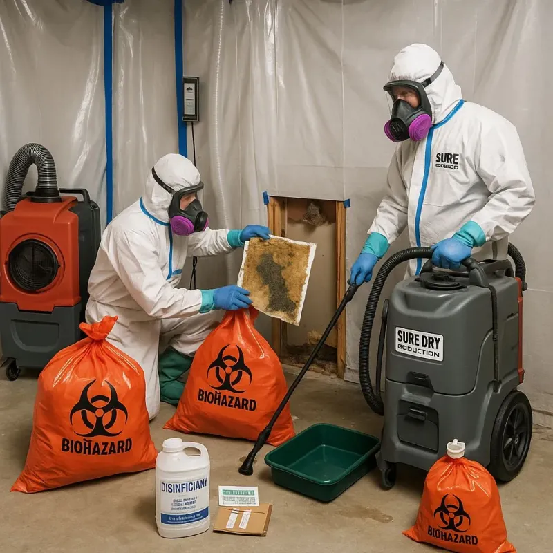 Contaminated Water Handling Protocols process in Lake County, IL